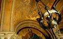 Golden entrance to the cathedral.
